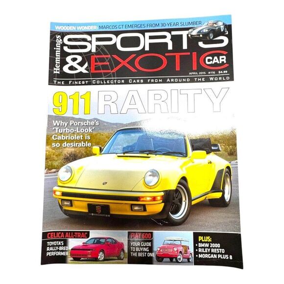 Lot 5 Car Magazines Hemmings Sports Exotic Car Road Track Shelby Alfas Spiders - Picture 4 of 6
